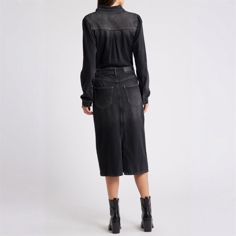 RAILS Beverly Long Sleeve Denim Shirt Dress - Picture 3 of 12